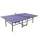 Table De Tennis De Table Pliante De 9 Pieds De Taille Standard Pour L'intérieur Avec Filet En Maille Et 4 Roues Neuf