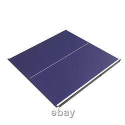 Table de tennis de table pour enfants (18391.576.5cm) violet bleu