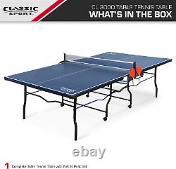 Table de tennis de table, table de ping-pong intérieure Eastpoint Sports avec surface de compétition.