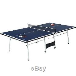 Taille Officielle Extérieure Intérieure Tennis De Table De Ping-pong 2 Raquettes Et Balles Inclus