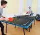 Taille Officielle Intérieur / Extérieur Tennis Ping Pong Table Sport Jeu Paddles & Balles