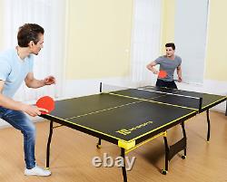 Taille Officielle Intérieur Tennis Ping Pong Table 2 Paddles Et Balles Inclus Nouveau