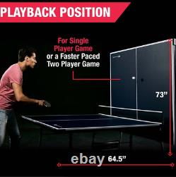 Taille Officielle Tennis Ping Pong Indoor Pliable Table Paddles Balles Inclus Nouveau