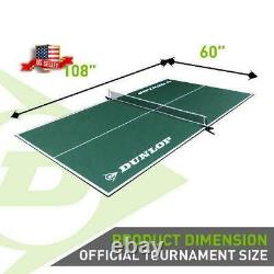 Tennis De Table Conversion Top Full Size Pliage Ping Pong Avec Net Set Sur N’importe Quelle Table