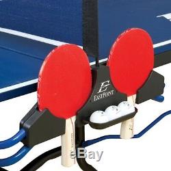 Tennis De Table Ping-pong Pliable Sport De Plein Air Jouer Jeu Amusant 18mm Haut 2 Pièces