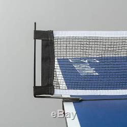 Tennis Table De Ping-pong Pliable Extérieur Sport Fun Play Jeu 18mm Top 2 Pièces
