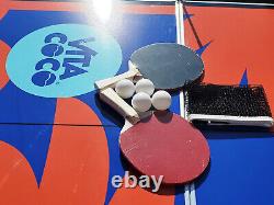 Vita Coco Table Tennis Mini Table (ping Pong) Promo Edition Limitée New Rare